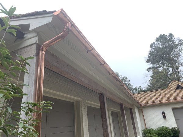 Copper Gutters for Roof